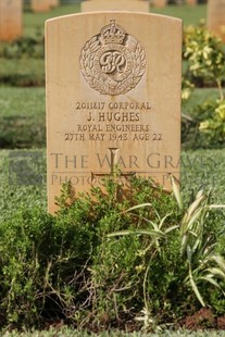 BEIRUT WAR CEMETERY - HUGHES, JOHN